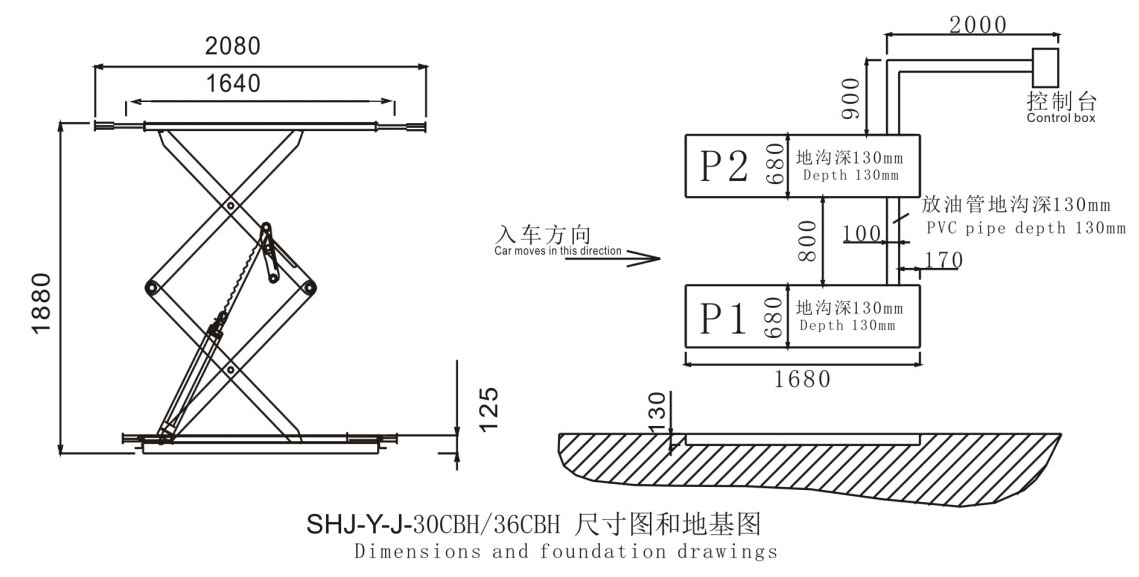 SHL-Y-J-DW3.0A Mid-rise movable Scissor Lift